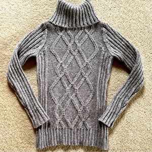 Chunky Knit Turtleneck Sweater Womens M